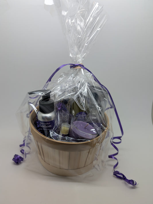 Lavender Gift Basket - Regular