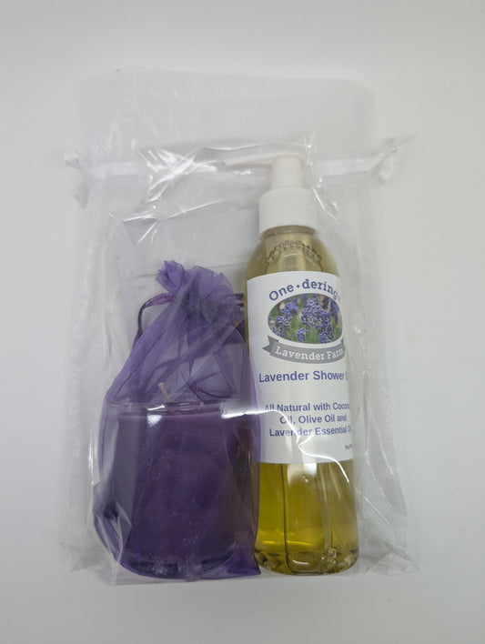 Shower Gel & Votive Gift Pack
